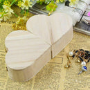 Multifunctional Jewelry Box DIY Art Decor Wooden Crafts Toys Gift Box J2M7