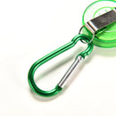 1X Colourful Retractable Strap Carabiner Clip Card Label Key Chain Fancy Gift TO