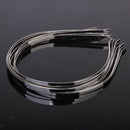 10Pack Blank Plain Metal Headband DIY Hair Band Accessory Craft 3mm