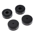 4x 40*15mm Aluminum Isolation Feet Pad Stand Base For CD Turntable Radio AMP