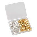 160 Metal Mixed Star Shaped Pendant Charms Jewelry Necklace Making Supplies