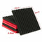 6pcs Soundproofing Foam Sound Absorbing Noise Sponge Foaming For KTV