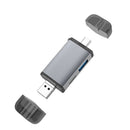 6-in-1 Type C Memory Card OTG Readers USB3.0 SD TF Cards Adapter For PC Android