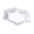 Stainless Steel Fruit Serving Dish Plate Tray BBQ Fruit Salad Cake Hexagon