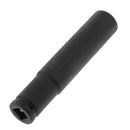 Square 1/2inch 6 Point Hex Ratchet Socket Adapter 21mm Impact Tool 150mm Long