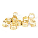 10Pcs/Set Brass Jump Ring Open Close Tool For Jewelry Making Finger Helper ToME