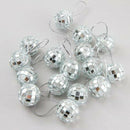 24 pcs 1.8 Inch Disco Ball Mirror Party Christmas Xmas Tree Ornament Decora