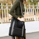Women'S Nylon Backpack Multifunction Fashion Shoulder Bag Drawstring Multif