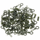 20Set Durable Fishing Back Lead Clips Carp Fishing Tackle Tools With Tube S0C6