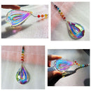 Sun Catcher Feng Shui Crystals Window Large Ab Drop Prism Home Decoration Q7L9