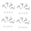 8pcs Aquarium Glass Cover Support Fish Tank Lid Cover Bracket 5mm