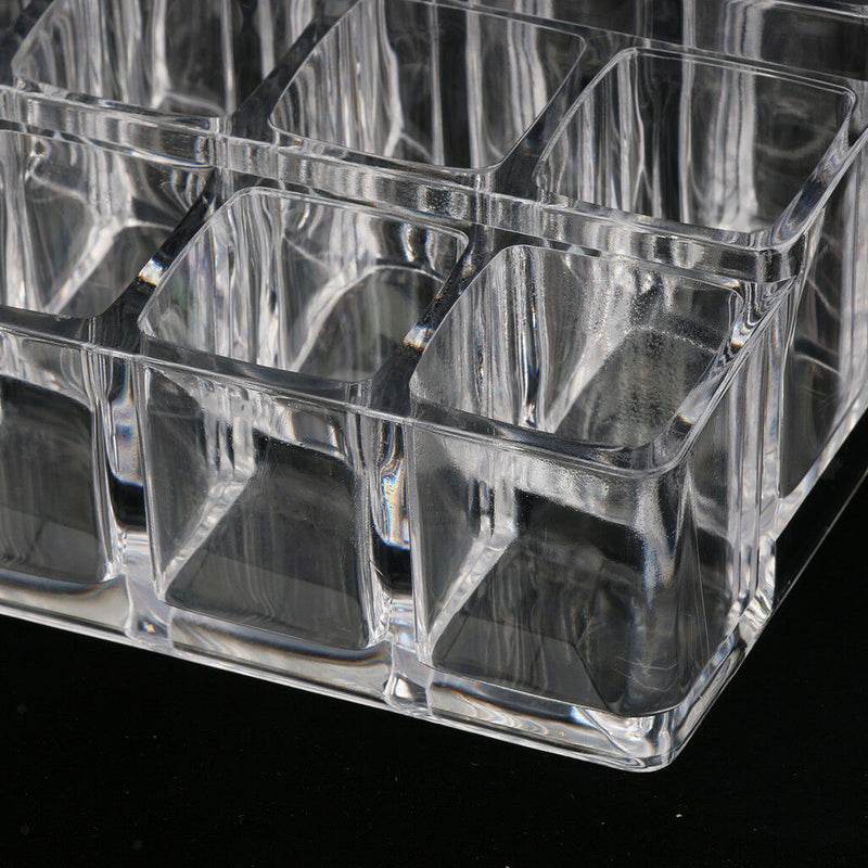 Cosmetics Organizer Makeup Lipstick Holder Acrylic Case Box Display Clear