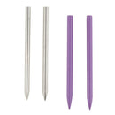 2 pair Steel Braid Bracelet Paracord Fid Lacing Stitching Needle 78mm