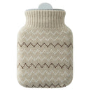 Heating Bottle Environmental Silicone Hot Water Bag with Knit Cover, Christ