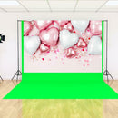 Valentine Photography Background Cloth Heart Balloon Print Photo Backdrops A