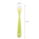 Silicone Baby Soft Feeding Spoon Infants Safety Tableware Learning Utensils
