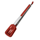 New Salad Tongs Silicone BBQ Cooking Food Serving Utensil Salad Tong 12.6"
