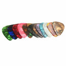 12 x rock picks - Mediators for guitars and basses 3 different thickness A1S2