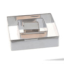 Square Cut Outs Cookie Cutters,Set of 3 K9H3