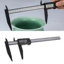 8Inch LCD Digital Vernier Caliper Electronic Carbon Fiber Gauge Micrometer 200MM