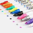 6pcs Waterproof Permanent Paint Marker Pen For Car Tyre Tire Tread Rubber EBB