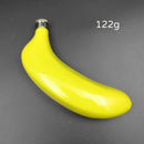 1 x Stainless Steel Liquor Pocket Hip Flask Alcohol Whiskey Banana Flagon 5oz