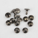 240 Single Cap Rivets Set Tubular Studs Fixing Tool Mixed Colors Kit QQJ