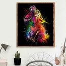 5D DIY Full Drill Diamond Painting Cross Stitch Embroidery Kit (Tiger07)