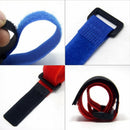 10x Reusable Fishing Rod Tie Holder Strap Fastener Ties Fishing Tools Supply YK
