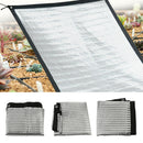 Reflective Aluminum Foil Shade Net Sunshade Cover Greenhouse Protect 1x1m
