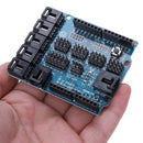 Sensor Shield V4 Digital Analog Module + Servo Motor For Arduino UNO Duemil U6V9