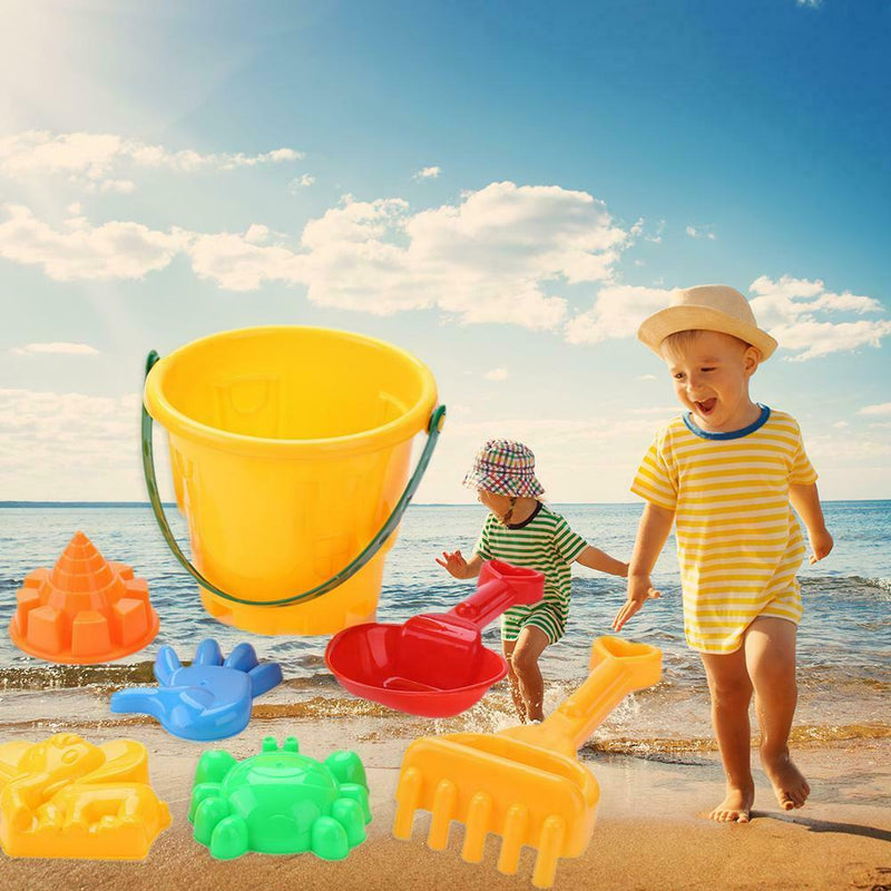 7pcs/set Baby Kids Beach Sand Play Toys Bucket Shovel Pretended Play Toys