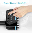 Power Adapter 3Way Cigarette Lighter Socket Splitter Dual USB Car Charger DC 12V