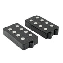Pack of 2 Black 4 String Bass Humbucker Pickups Musical Instruments Parts DIY