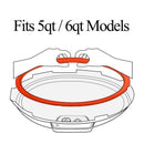Silicone Sealing Ring For Pressure Cooker Pot Accessories, Fits 5 Or 6 Quar J9F5
