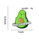 Clothing Bags Alloy Badge Women Men Cartoon Gourmet Drip Brooch Jewelry (4) A