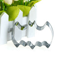 2pcs Stainless Steel Bat Shape Cutter Mold For Cake Cookie Vegetable Rice Too JR