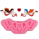 Angel Baby silicone mold fondant mold cake tools chocolate gumpaste mold