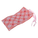 15-Slot Circular Knitting Needle Bag Holder Case w/ Flower Print T5P5