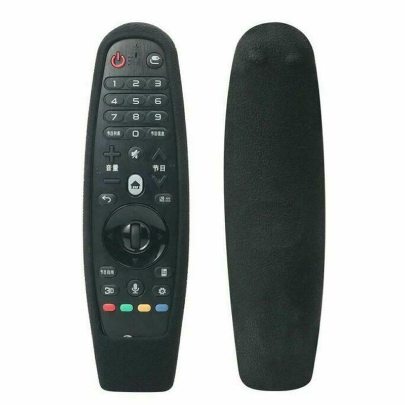 Silicone Case for LG Smart TV Remote Control AN-MR600 AN-MR650a (Black) A