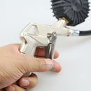 Car Motorcycle Tyre Tire Air Pressure Gauge Dial Meter Compressor Inflator Tool
