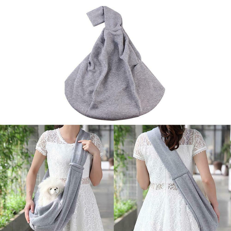 Hands-Free Dog Cat Sling Bag Portable Outdoor Travel Pet Carrier Shoulder Pouch