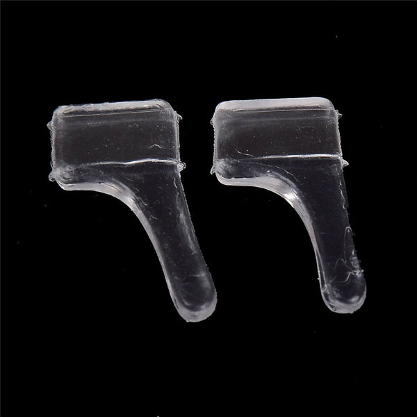 100pairs Anti Slip Glasses Ear Hooks Tip Eyeglasses Parts Grip Holder Silicon BX