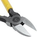 6" Yellow Plastic Coated Grip Diagonal Pliers Wire Side Cutter I5G8