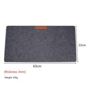 Felt Desktop Mouse Pad Keyboard Game Laptop Table Mat A4 Files Cover(3mm) A