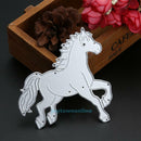 Horse Cutting Dies Stencil DIY Scrapbook Album Card Paper Embossing Craft Gift