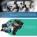 Wireless Radio Adapter Mp3 Player Bluetooth Car FM Transmitter Dual USB C EKX