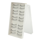 10 pairs/ box Practice Strip Eyelashes for Eyelash Extension Beginners 10mm