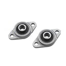 2Pcs 8mm Bore Diameter KFL08 Pillow Block Bearing Flange Rhombic Bearings SE