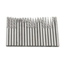 20Pc Full Double Grain Tungsten Carbide Rotary Burr Milling Cutter Milling